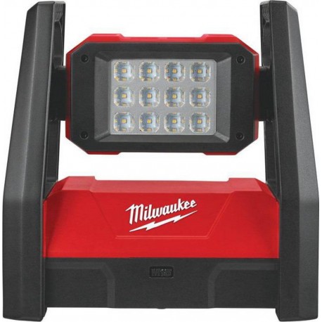 Milwaukee Projecteur de chantier sans fil 18V Li-Ion M18 HAL-0 - 3000 lumen seul sans batterie 4933451262