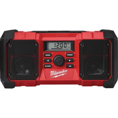 Milwaukee Radio de chantier sans fil 18V Li-Ion M18 JSR-0 (machine seule) 4933451250