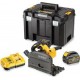 Dewalt Scie plongeante XR FLEXVOLT 54V 2Ah Li-Ion Brushless - 2 batteries - coffret TSTAK