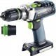 Festool Perceuse-visseuse à percussion sans fil sans batterie PDC 18/4 Li-Basic QUADRIVE