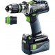 Festool Perceuse-visseuse sans fil DRC 18/4 Li 5,2-Plus QUADRIVE