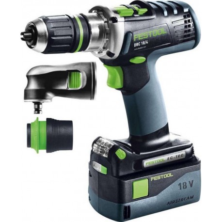 Festool Perceuse-visseuse sans fil DRC 18/4 Li 5,2-Set QUADRIVE