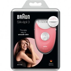 Braun Epilation - Rasage Epilateur électrique Silk Epil 3 430