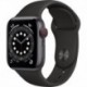 Apple Watch Montre connectée 40MM Alu Gris/Noir Series 6 Cellular