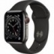 Apple Watch Montre connectée 40MM Acier Graph/Noir Series 6 Cellular