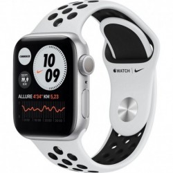 Apple Watch Montre connectée Nike 40MM Alu Argent/Noir Series 6