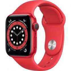 Apple Watch Montre connectée 40MM Alu Rouge/Rouge Series 6