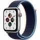 Apple Watch Montre connectée SE 44MM Alu Argent/Boucle Bleu Cellular