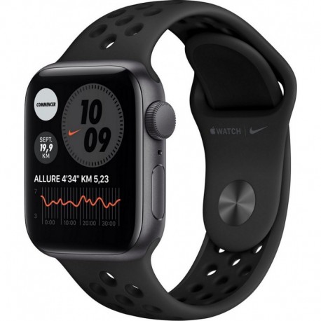 Apple Watch Montre connectée Nike 44MM Alu Gris/Noir Series 6