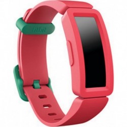Fitbit Montre connectée Bracelet connecté Ace 2 pastèque et vert