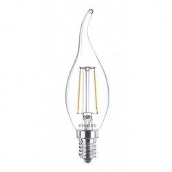 Philips ampoule LED flamme E14 2W (25W) 2700K blanc chaud (lot de 3)