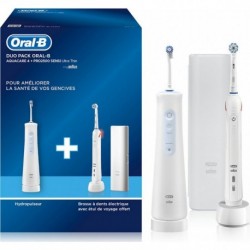 Oral-B Hygiène bucco-dentaire Hydropulseur Duokit Aquacare 4 & Pro 2500 UT