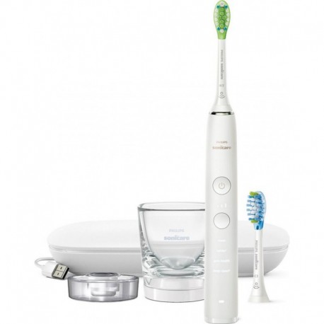 Philips Hygiène bucco-dentaire Brosse à dents électrique HX9913/03 DIAMOND CLEAN 9000 WHITE