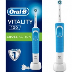 Oral-B Hygiène bucco-dentaire Brosse à dents électrique Oral B Vitality 100 H-BOX Cross Action B