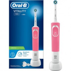 Oral-B Hygiène bucco-dentaire Brosse à dents électrique Oral B Vitality 100 H-BOX Cross Action R