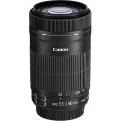 Canon EF-S 55-250mm Noir Objectif pour Reflex EF-S 55-250mm f/4-5.6 IS STM
