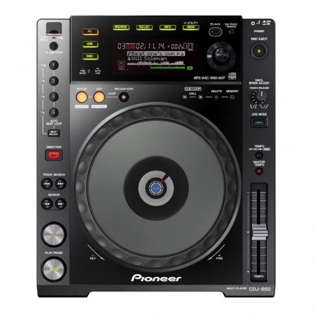 Pioneer DJ Platine Noir CDJ850K