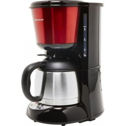 Morphy Richards Cafetière Isotherme Accents Thermos Programmable Rouge 800W 1L M162772EE