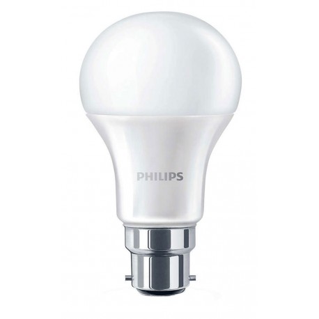 Philips ampoule LED standard B22 5,5W (40W) 2700K blanc chaud (lot de 2)