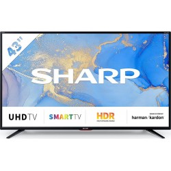 Sharp 4K Ultra HD 43” 43BJ6E
