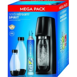 Sodastream Spirit Mega Pack Noir