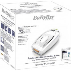 Babyliss Epilateur à Lumière Pulsée Homelight Compact G935E