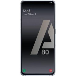 Samsung Smartphone Galaxy A80 128 Go 6.7 pouces Argent 4G Double port Sim