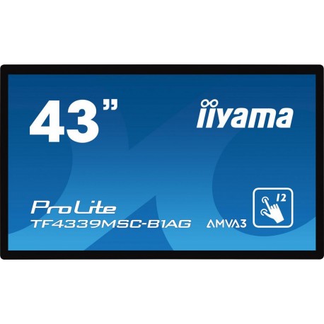 IIYAMA 43IN 1920X1080 16:9 TF4339MSC-B1AG