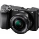 Sony Appareil Photo Hybride A6400 Noir + Objectif EPZ 16