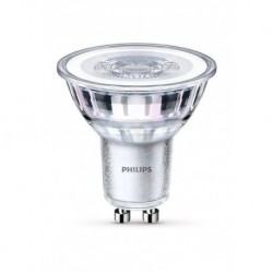Philips ampoule LED spot à intensité variable GU10 4,4W (35W) 3000K blanc (lot de 2)