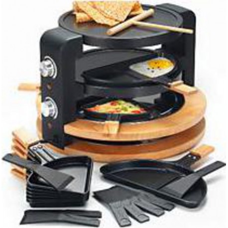 Kitchen Chef Raclette - Fondue Raclette KCWOOD.8.SUPER