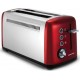 Morphy Richards Grille-pain Accents Refresh Rouge 850W 2 Fentes M245003EE