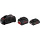 Bosch Pack 2 batterie ProCORE 18V 4.0Ah + ProCORE 18V 8.0Ah + Chargeur GAL 1880 CV