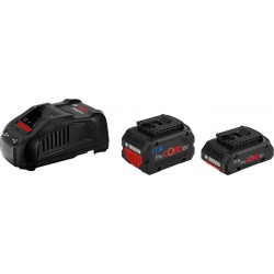 Bosch Pack 2 batterie ProCORE 18V 4.0Ah + ProCORE 18V 8.0Ah + Chargeur GAL 1880 CV