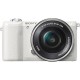 Sony Appareil Photo Hybride A5100 Blanc Objectif 16-50mm