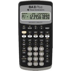 Texas Instruments BA II Plus Calculatrice Financière