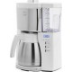 Melitta Cafetière programmable Look V Therm Timer 1025-17 Blanc/Acier