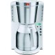 Melitta Cafetière isotherme LOOK IV THERM TIMER BLANC/INOX