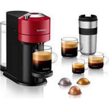 Krups Nespresso Vertuo yy4296fd vertuo next rouge + 52 capsules