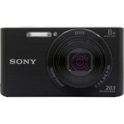 Sony Appareil Photo Compact Pack DSC-W830 noir + Housse