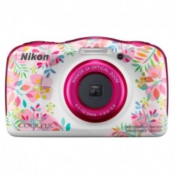 Nikon Appareil Photo Compact étanche Coolpix W150 Flowers + Sac à dos