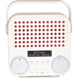 CGV Radio portable DR15+BLANC-13016