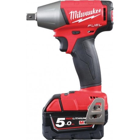 Milwaukee Boulonneuse à chocs FUEL 18V 5Ah Carré 1/2” M18 FIWP12-502X