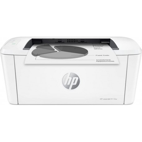 HP Imprimante laser noir et blanc LaserJet M110w