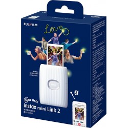Fujifilm Imprimante photo portable Instax Mini Link 2 Clay White