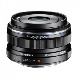 Olympus Objectif pour Hybride 17mm f/1.8 noir M.Zuiko