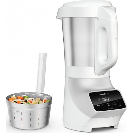 Moulinex Blender chauffant SOUP et PLUS LM926B00 BLANC 2L