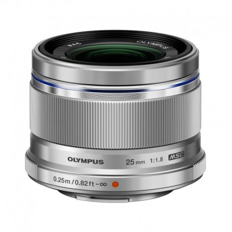 Olympus Objectif pour Hybride 25mm f/1.8 silver M.Zuiko