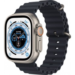 Apple Watch Montre connectée 49MM Titane/Ocean Minuit Ultra Cellular
