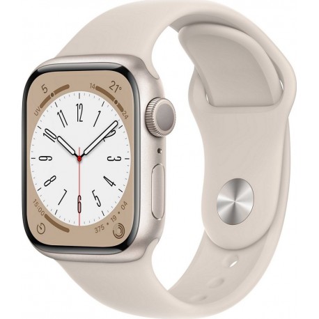 Apple Watch Montre connectée 41MM Alu/Lumiere Stellaire Series 8